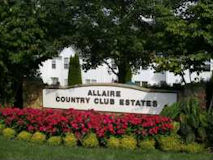 Allaire Country Club Sign
