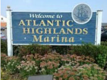 Atlantic Highlands Marina 
Sign