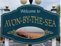 Avon By the Sea Sign