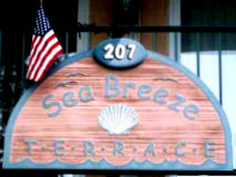 Seabreeze Terrace Belmar Sign